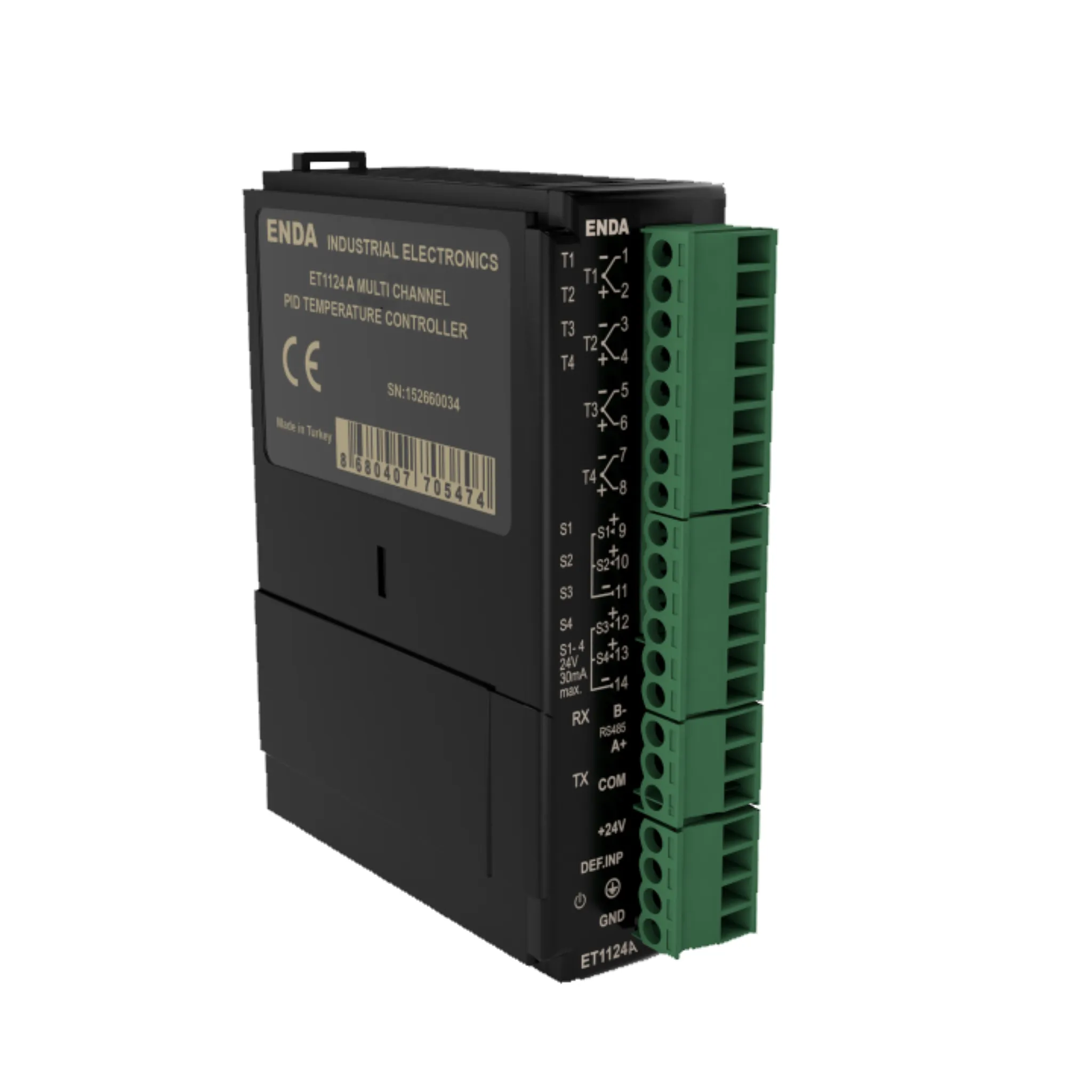 4 Kanal İnce Tip PID Kontrol Cihazı - Enda ET1124A 4 Kanal İnce Tip PID Kontrol Cihazı - Enda ET1124A