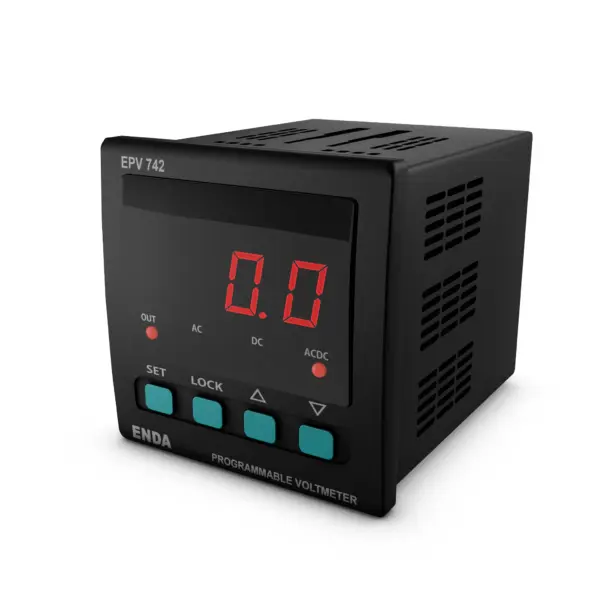 Dijital Voltmetre 72x72 (Modbus'lu) - Enda EPV742