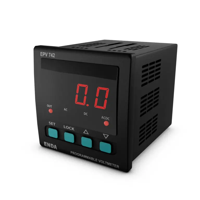 Dijital Voltmetre 72x72 (Modbus'lu) - Enda EPV742