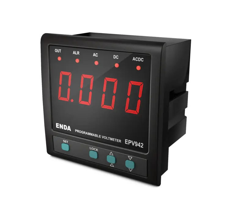 Dijital Voltmetre 96x96 (Modbus'lu) - Enda EPV942