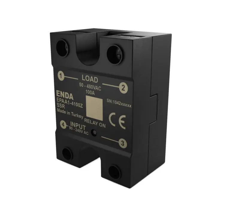 Tek Fazlı Katı Hal Rölesi (220V AC Girişli) - Enda EPAA1
