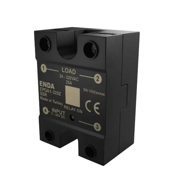 Tek Fazlı Katı Hal Rölesi (DC Girişli) - Enda EPGA1