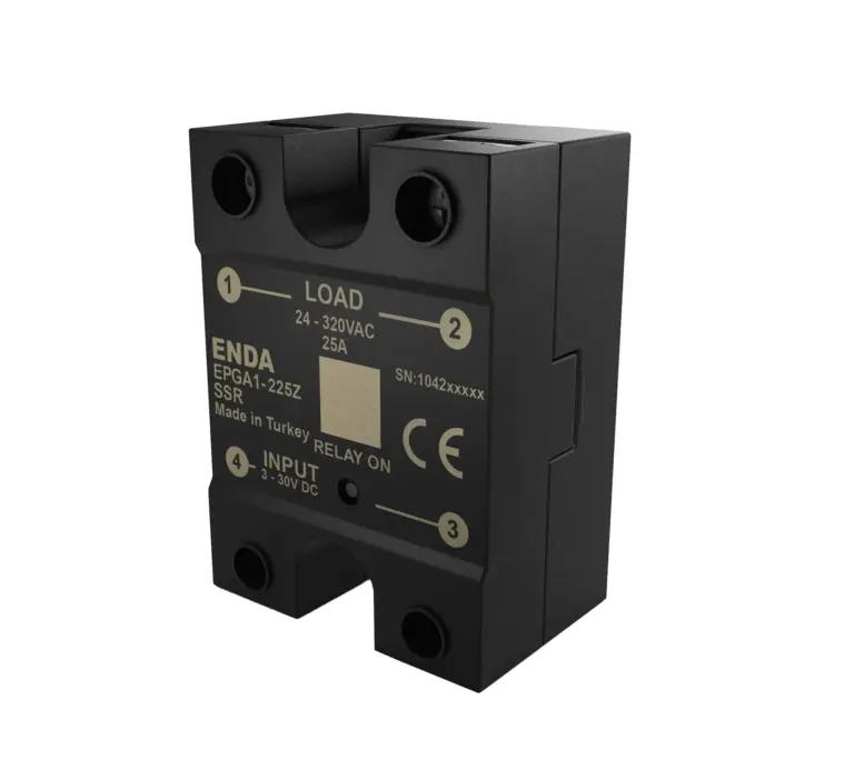 Tek Fazlı Katı Hal Rölesi (DC Girişli) - Enda EPGA1