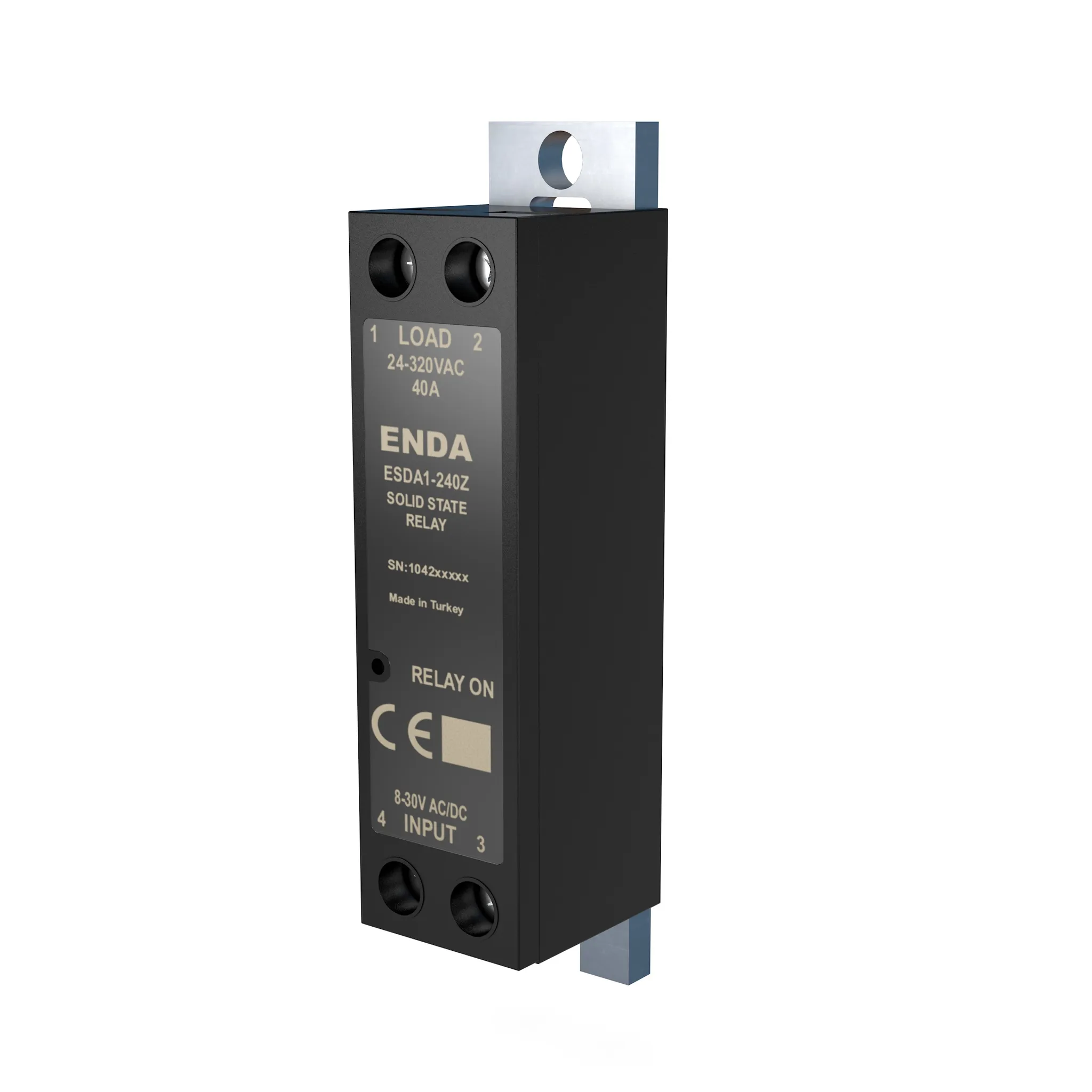 Tek Fazlı Katı Hal Rölesi (SSR) - Enda ESDA1 Tek Fazlı Katı Hal Rölesi (SSR) - Enda ESDA1