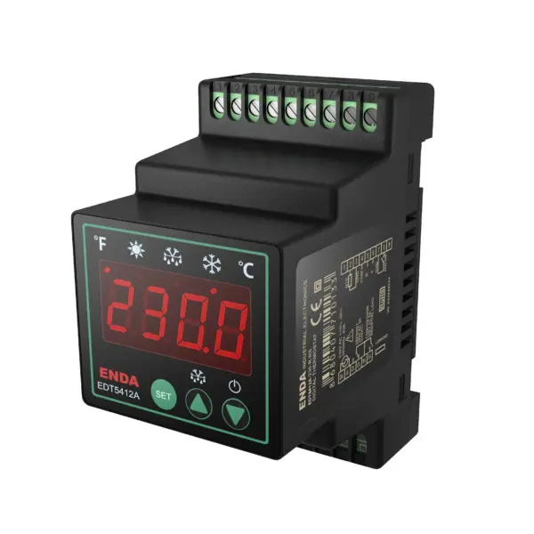 Zaman Saatli (RTC) Ray Tipi Defrost Kontrol Cihazı - Enda EDT5412A