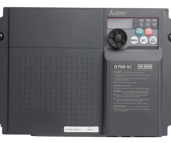 FR-D700 Serisi 5.5kW Trifaze Motor Sürücü - Mitsubishi FR-D740-120SC-EC