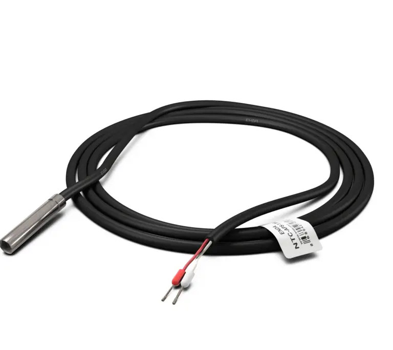 Paslanmaz Çelik NTC Sıcaklık Probu (Silikon Kablolu) - Enda NTC-APS-xxS